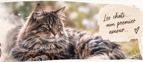 Chat de la famille des Compagnons du Bonheur 64